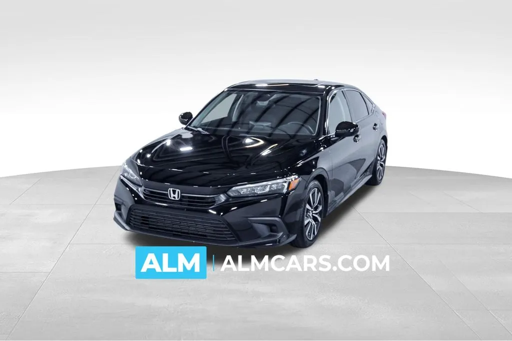 Black 2024 Honda Civic EX for sale in Union City, GA