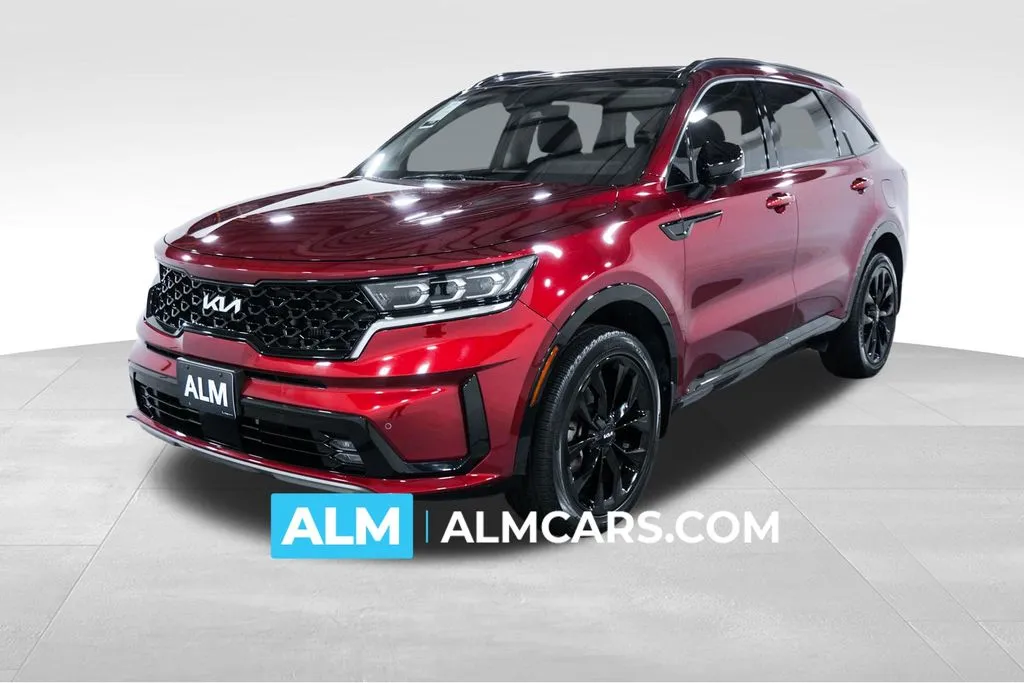 Red 2023 Kia Sorento X-Line EX for sale in Union City, GA