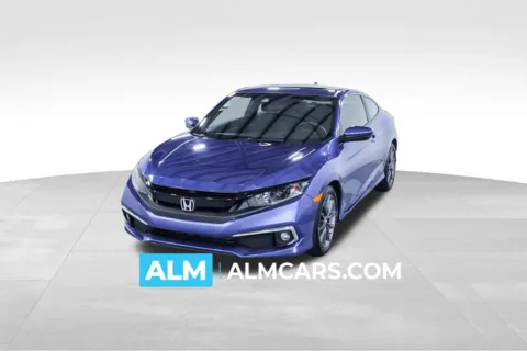 Blue 2020 Honda Civic EX for sale in Union City, GA