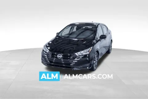 Black 2025 Nissan Versa 1.6 SV for sale in Union City, GA