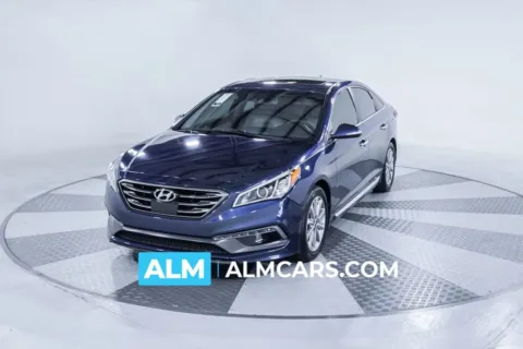 Blue 2017 Hyundai Sonata Limited for sale in Union City, GA