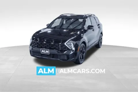 Black 2025 Kia Sportage Plug-In Hybrid X-Line for sale in Union City, GA