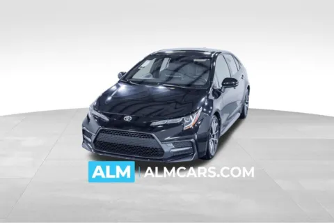 Black 2021 Toyota Corolla SE for sale in Union City, GA