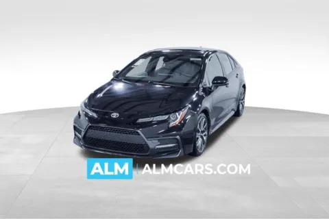 Black 2021 Toyota Corolla SE for sale in Union City, GA