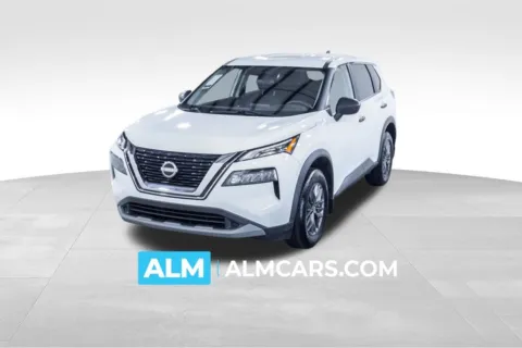 White 2023 Nissan Rogue S for sale in Union City, GA