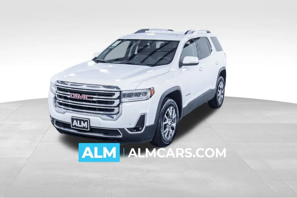 White 2023 GMC Acadia SLT for sale in Union City, GA
