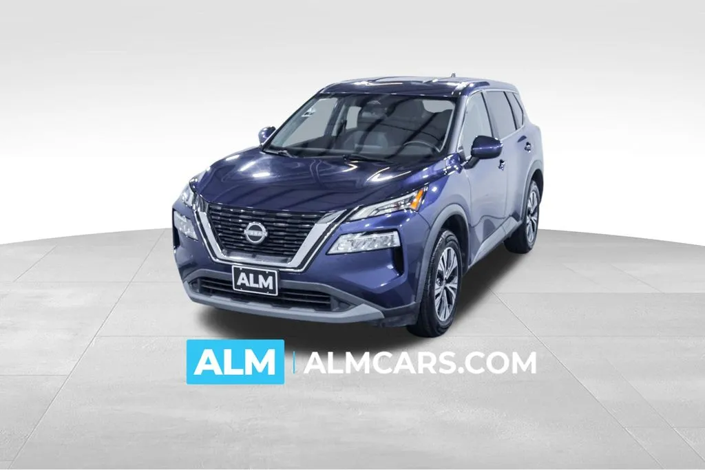 Blue 2023 Nissan Rogue SV for sale in Union City, GA