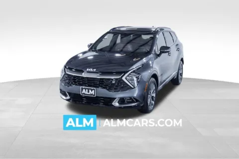 Gray 2025 Kia Sportage Hybrid SX-Prestige for sale in Union City, GA