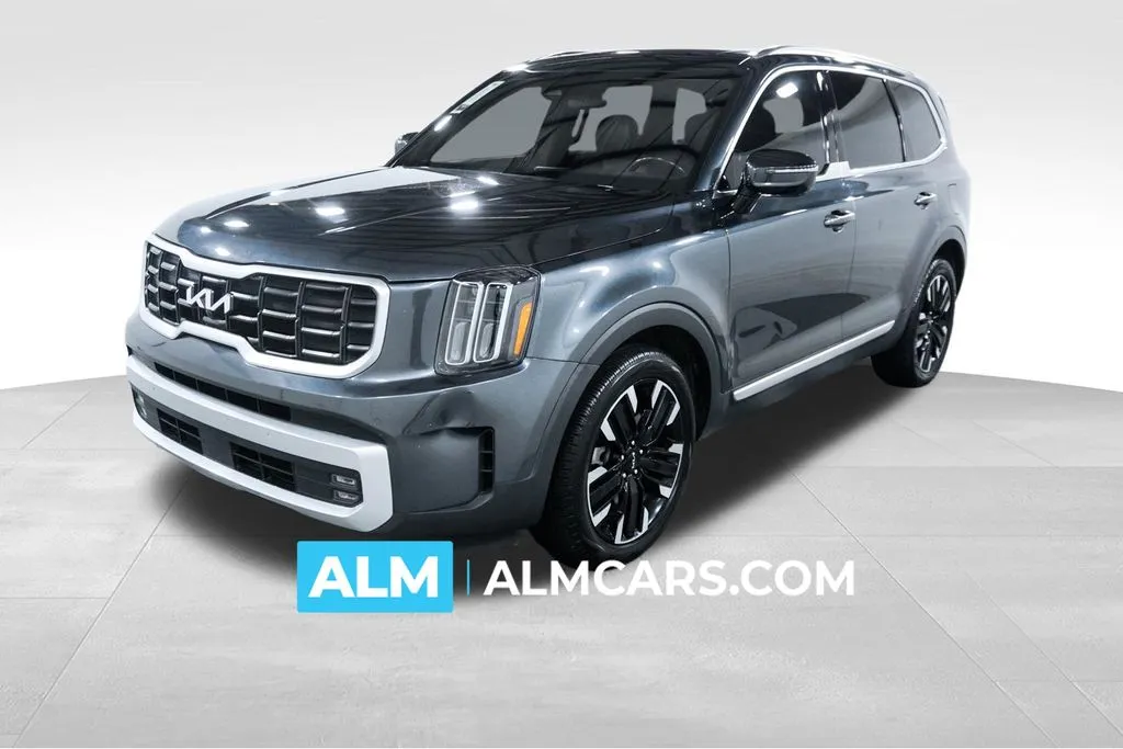 Gray 2023 Kia Telluride SX for sale in Union City, GA