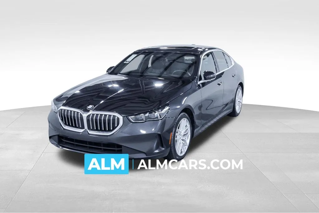 Gray 2025 BMW 5 Series 530i for sale in Union City, GA