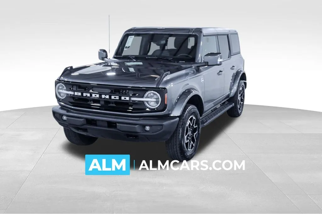 Gray 2023 Ford Bronco Outer Banks for sale in Union City, GA