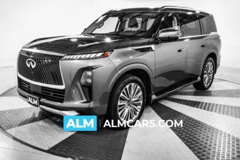 Gray 2025 INFINITI QX80 LUXE for sale in Union City, GA