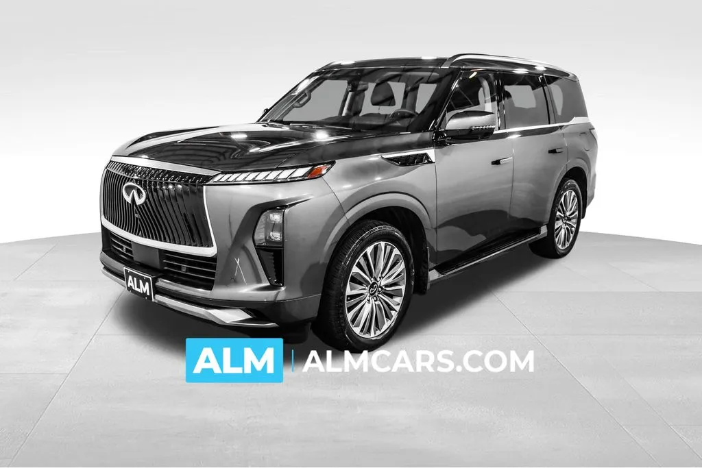 Gray 2025 INFINITI QX80 LUXE for sale in Union City, GA