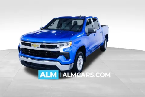 Blue 2025 Chevrolet Silverado 1500 LT for sale in Union City, GA
