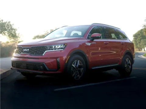 Gray 2023 Kia Sorento Hybrid SX Prestige for sale in Union City, GA
