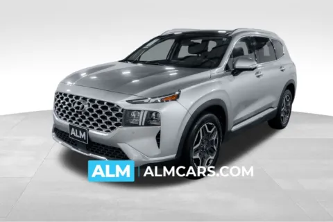 Silver 2023 Hyundai Santa Fe Limited for sale in Union City, GA