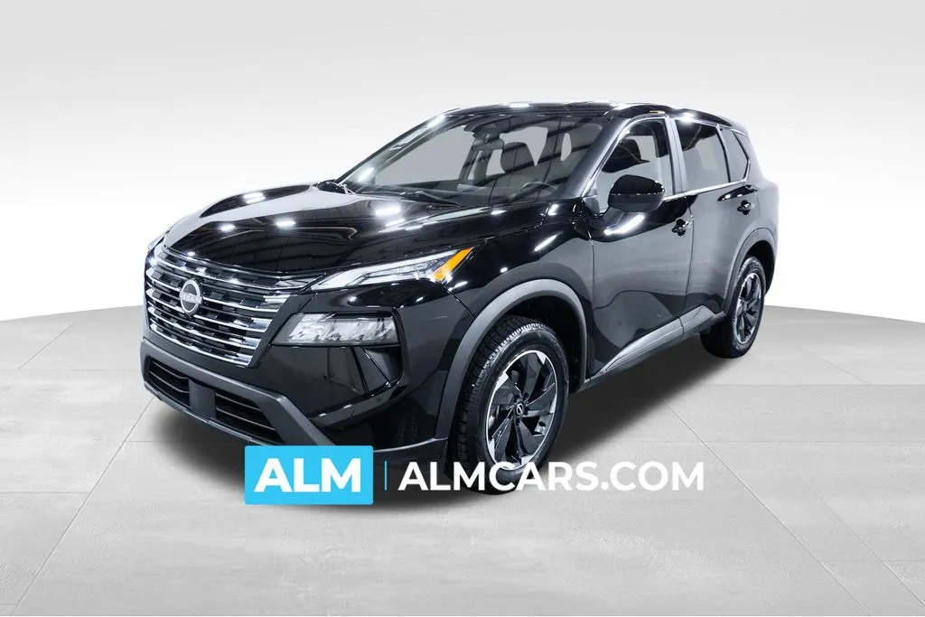 Black 2024 Nissan Rogue SV for sale in Union City, GA