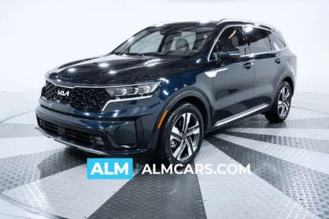 Blue 2023 Kia Sorento Hybrid SX Prestige for sale in Union City, GA