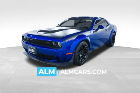 Blue 2021 Dodge Challenger R/T Scat Pack Widebody for sale in Union City, GA