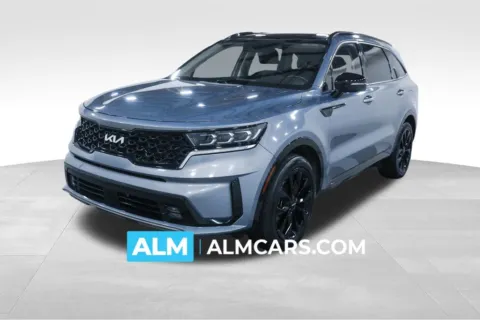 Silver 2022 Kia Sorento SX for sale in Union City, GA