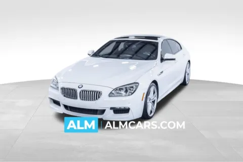 White 2014 BMW 6 Series 650i Gran Coupe for sale in Union City, GA
