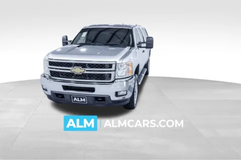 Silver 2014 Chevrolet Silverado 2500 HD LT for sale in Union City, GA