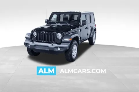 Black 2019 Jeep Wrangler Unlimited Sport S for sale in Union City, GA