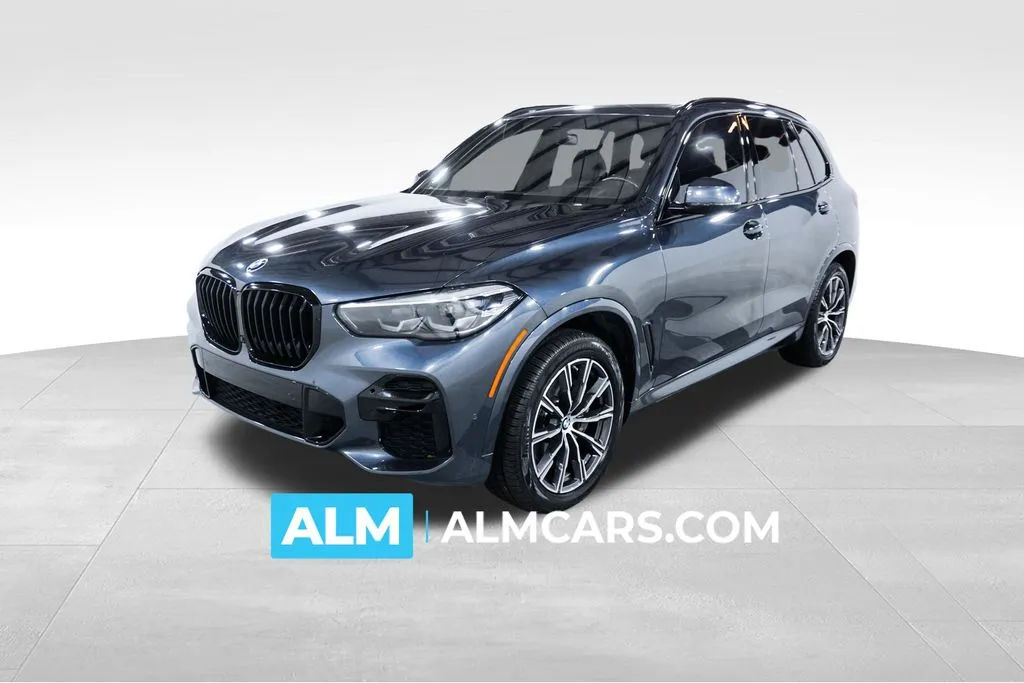 Gray 2022 BMW X5 xDrive40i for sale in Union City, GA