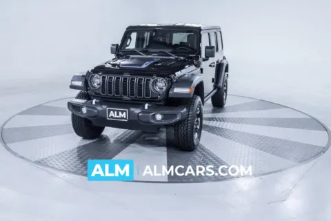 Black 2024 Jeep Wrangler Rubicon 4xe for sale in Union City, GA