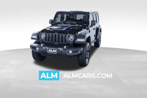 Black 2024 Jeep Wrangler Rubicon 4xe for sale in Union City, GA