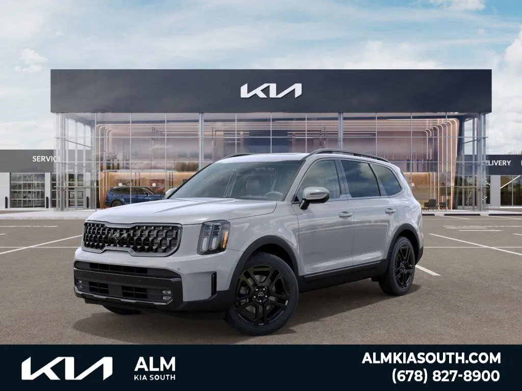 Gray 2025 Kia Telluride SX-Prestige X-Line for sale in Union City, GA