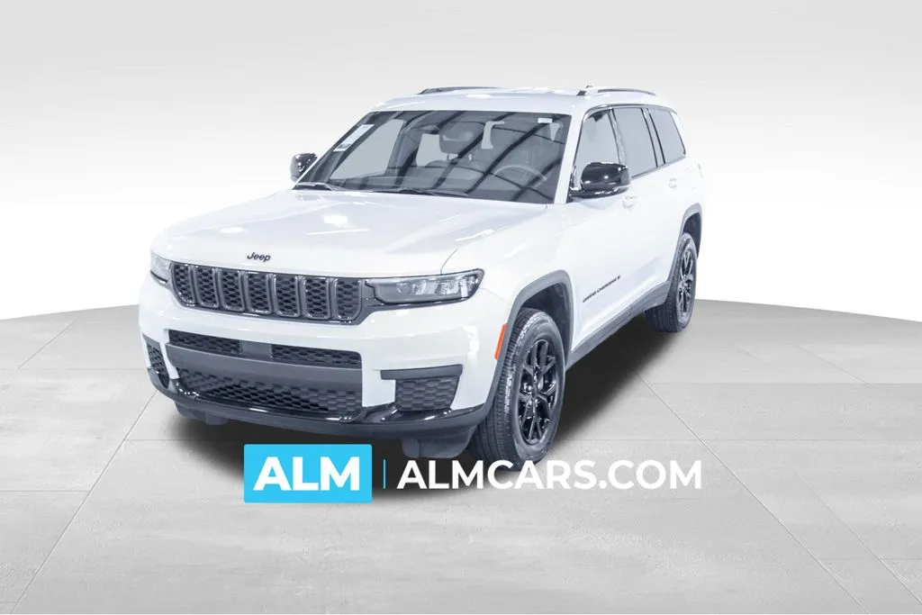 White 2024 Jeep Grand Cherokee L Altitude for sale in Union City, GA