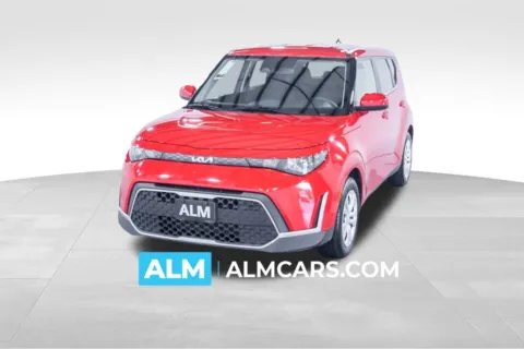 Red 2023 Kia Soul LX for sale in Union City, GA