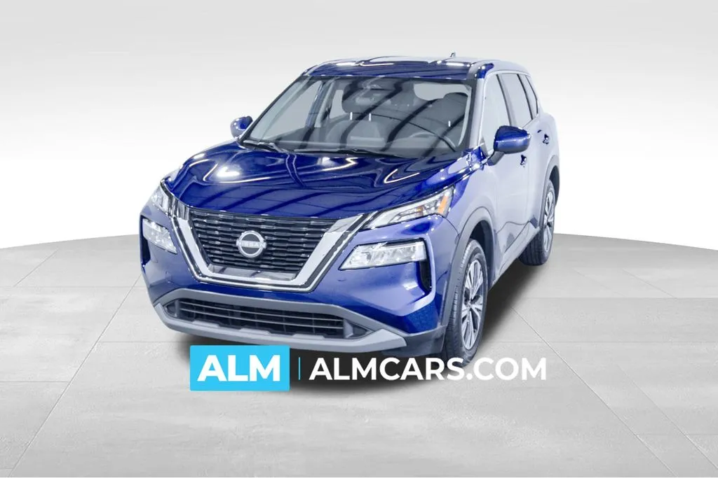 Blue 2023 Nissan Rogue SV for sale in Union City, GA
