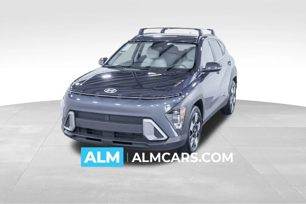 Blue 2024 Hyundai Kona SEL for sale in Union City, GA