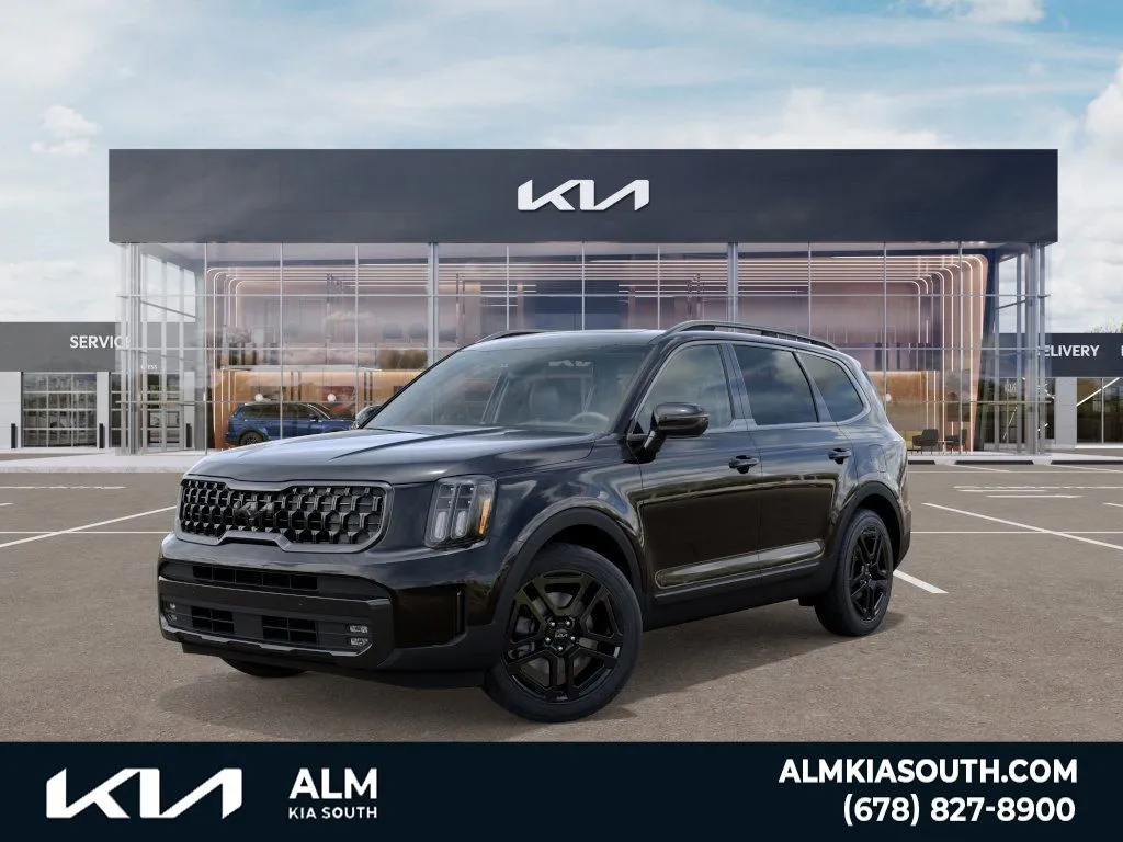 Black 2025 Kia Telluride SX X-Line for sale in Union City, GA