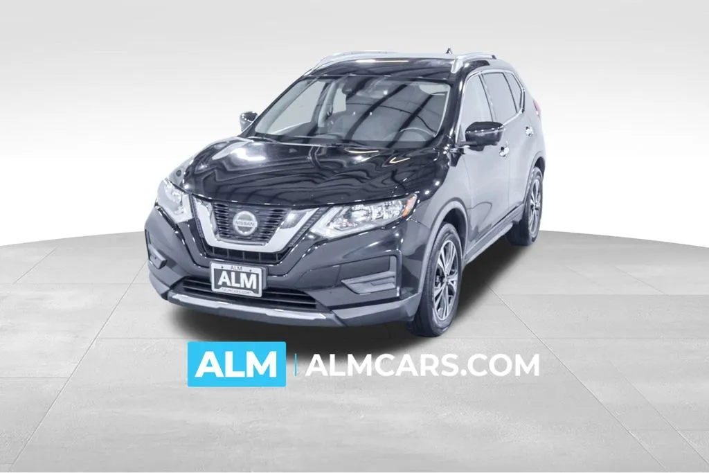 Black 2019 Nissan Rogue SV for sale in Union City, GA