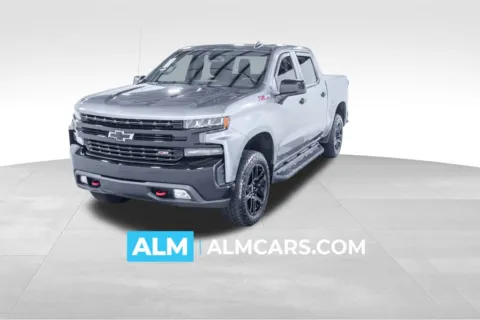 Gray 2021 Chevrolet Silverado 1500 LT Trail Boss for sale in Union City, GA