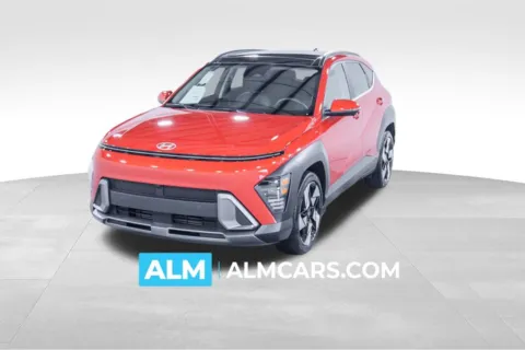 Orange 2024 Hyundai Kona Limited for sale in Union City, GA