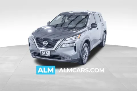 Gray 2021 Nissan Rogue S for sale in Union City, GA