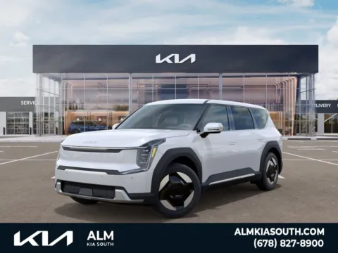 White 2024 Kia EV9 Light for sale in Union City, GA