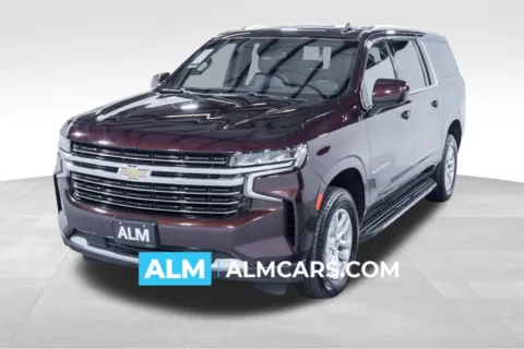 Red 2023 Chevrolet Suburban LT for sale in Union City, GA