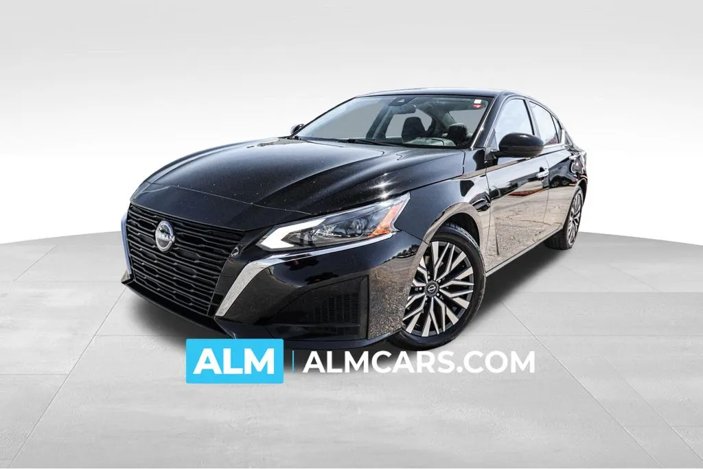 Black 2023 Nissan Altima 2.5 SV for sale in Union City, GA