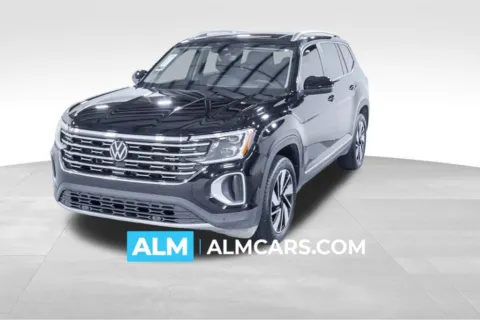 Black 2024 Volkswagen Atlas 2.0T SEL for sale in Union City, GA