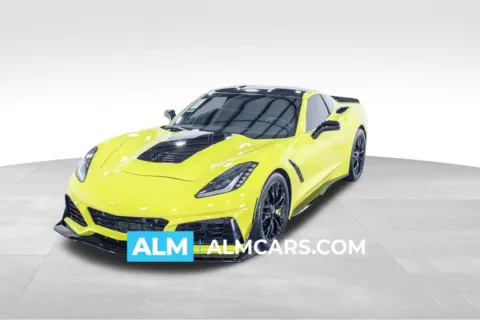 Yellow 2016 Chevrolet Corvette Stingray Z51 for sale in Union City, GA