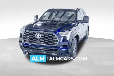 Blue 2023 Toyota Sequoia Platinum for sale in Union City, GA