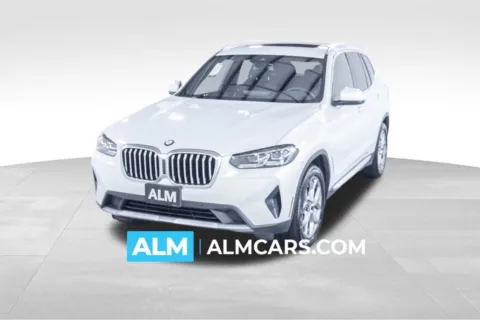 White 2024 BMW X3 xDrive30i for sale in Union City, GA