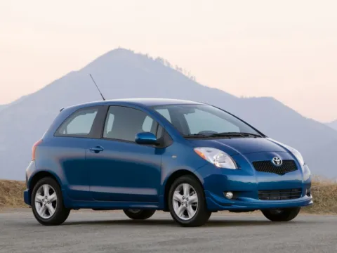 Black 2009 Toyota Yaris for sale in Union City, GA