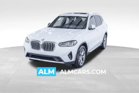 White 2022 BMW X3 sDrive30i for sale in Union City, GA