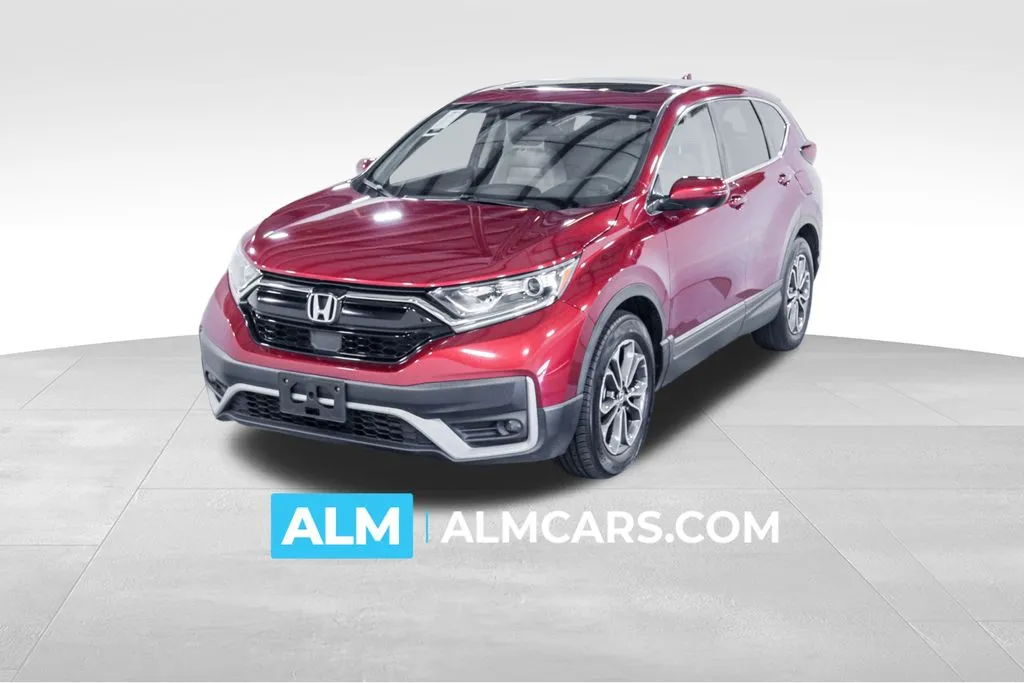 Red 2021 Honda CR-V EX for sale in Union City, GA
